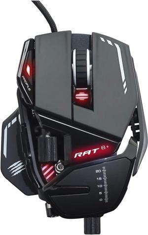 Mad Catz R.A.T. 8+ Fully Adjustable Gaming Mouse - 16000DPI  -11 programmable buttons