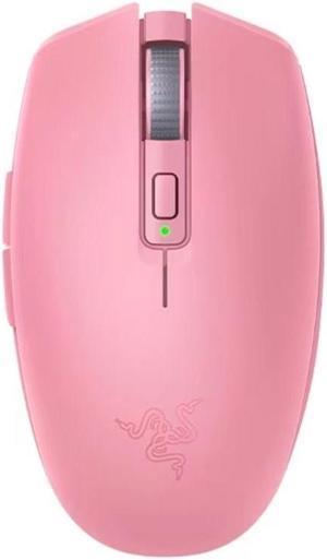 Orochi V2 Wireless Gaming Mouse: Ultra Lightweight - Bluetooth / 2.4GHz Wireless 2 Modes - Up to 950hrs Battery Life - Mechanical Mouse Switches - 5G Advanced 18K DPI Optical Sensor - Quartz Pink