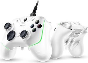 Wolverine V2 Chroma Wired Gaming Pro Controller: RGB Lighting - Remappable Buttons & Triggers - Mecha-Tactile Buttons & D-Pad - Trigger Stop-Switches  White
