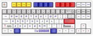 iKBC Q GUNDAM RX-78-2 1.1 EFSF Limited Version 87 Keys Wired Mechanical Gaming Keyboard - Cherry MX Red