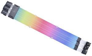 LIAN-LI Strimer Wireless GPU Triple 8 Pin Addressable RGB GPU Power Extension Cable - Not Inclueded Wireless controller