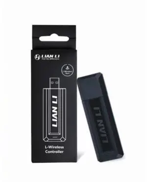 LIAN-LI UNI Fan L-Wireless Controller for SL Wireless, TL Wireless & Strimer Wireless with PWM SATA Cable - Black