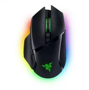 Basilisk V3 Pro Customizable Ergonomic Gaming Mouse: - Optical Mouse Switches GEN-3 - Hyperscroll Tilt Wheel - 30K DPI Optical Sensor - 11 Programmable Buttons - Chroma RGB Lighting - Black