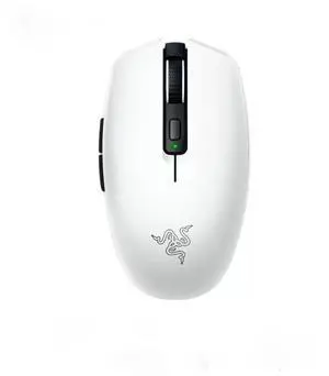 Orochi V2 Wireless Gaming Mouse: Ultra Lightweight - Bluetooth / 2.4GHz Wireless 2 Modes - Up to 950hrs Battery Life - Mechanical Mouse Switches - 5G Advanced 18K DPI Optical Sensor - White