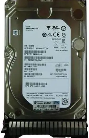 HPE 846610-001 Midline 6 TB Hard Drive - 3.5" Internal - SAS (12Gb/s SAS)