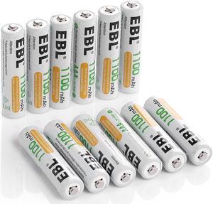 EBL 12  Pack 1100mAh AAA 1.2V Ni-Mh Rechargeable Battery