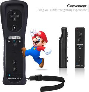 2 Pack Built in Motion Plus Wii Remote Controller Compatible with All  Nintendo Wii Games 