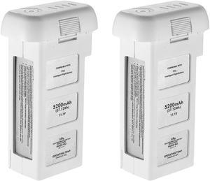 Powerextra 2-Pack 11.1V 5200 mAh LiPo Intelligent Battery Repleacement for DJI Phantom 2, Phantom 2 Vision and Phantom 2 Vision Plus