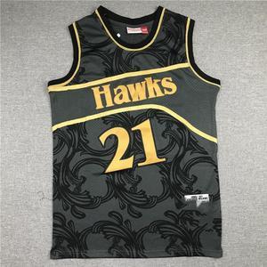 Atlanta Hawks Dominique throwback Basketball Jersey Medium