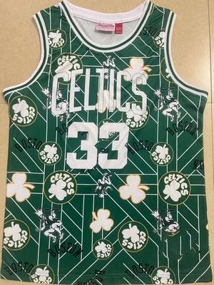 Boston Celtics Bird Green Basketball Jersey