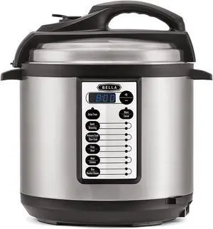 10-In-1 Multi-Use Programmable Pressure Cooker, Slow Cooker, Rice Cooker, Steamer, Sauté Warmer with Searing and Browning Feature, 6 Quart, 1000 Watts (14467) 10-In-1 Multi-Use Programmable Pressure Cooker, Slow Cooker, Rice Cooker, Steamer, Sauté Warmer with Searing and Browning Feature, 6 Quart, 1000 Watts (14467)