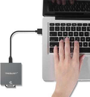 CFexpress Type B Card Reader, USB 3.1 Gen 2 10Gbps, Mini Portable Aluminum External Case, Support Android/Windows/Mac OS