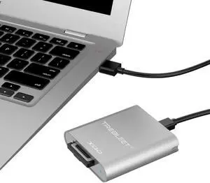 XQD Card Reader,USB 3.0 5Gbps, Compatible with Kingston Workflow Station,Mini Portable Aluminum External Case, Support Android/Windows/Mac OS