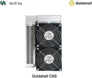 New Arrival Gold shell CK6 Best Miner For CKB New Upgrade Nervos Network Super Computing Server New Upgrade, 19.3H/s±5% | 3300W±5% | 0.17W/M Better Than CK BOX