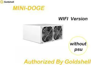 Goldshell Mini-DOGE 185MH/S(without psu)DOGE& LTC Mining Machine Low noise Small&simple Home Mining Home Riching