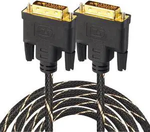 DVI 24 + 1 Pin Male to DVI 24 + 1 Pin Male Grid Adapter Cable