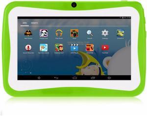 Kids Tablet, 768 Kids Education Tablet PC, 7.0 inch, 1GB+8GB, Android 4.4 Allwinner A33 Quad Core Cortex A7, Support WiFi / TF Card / G-sensor, with Holder Silicone Case