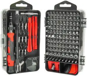 138 in 1 DIY Mobile Phone Disassembly Tool Clock Repair Multi-function Tool Screwdriver Set