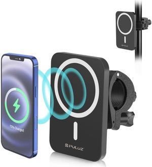 15W Magnetic Qi Wireless Charger Vlogging Phone Clamp Holder