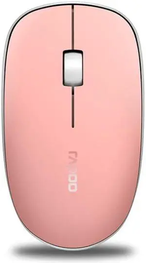 Rapoo M200G 1300 DPI 3 Keys Silent Wireless Mouse (Pink)