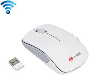MC Saite MC-367 2.4GHz Wireless Mouse with USB Receiver for Computer PC Laptop (White)