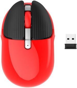HXSJ M106 2.4GHZ 1600dpi Single-mode Wireless Mouse USB Rechargeable