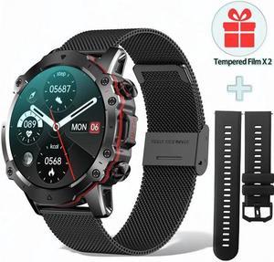 2023 Smart Men For Android Xiaomi Ios Sports Waterproof es Fitness Round Bluetooth Call Smart Outdoor Rugged