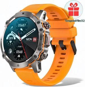 2023 Smart Men For Android Xiaomi Ios Sports Waterproof es Fitness Round Bluetooth Call Smart Outdoor Rugged