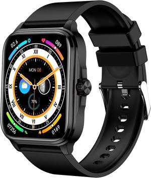 T90 Smart Watch Bluetooth Calling Body Temperature Heart Rate Blood Pressure Blood Oxygen Blood Glucose Silicone Bracelet