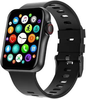 D06 1.6 inch IPS Color Screen IP67 Waterproof Smart Watch, Support Sport Monitoring / Sleep Monitoring / Heart Rate Monitoring (Black)