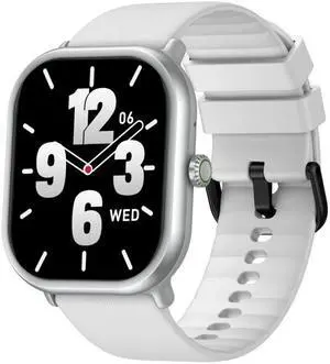Zeblaze GTS 3 Pro IP68 1.97inch HD Fitness Smart Watch (White)