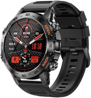 K52 1.39inch BT5.0 Smart Watch Support Heart Rate/ Sleep Detection (Black)