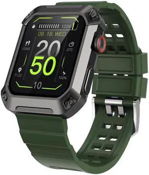 NX3 Pro 1.83 inch Rugged Smart Watch, Support Bluetooth Call / Sleep / Heart Rate / Blood Oxygen / Blood Pressure Monitoring (Green)