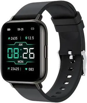 Rowatch 2S 1.65 inch TFT Screen Smart Watch, Support Blood Pressure Monitoring/Sleep Monitoring 2S (Black) (Black)