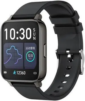 Rowatch 2 1.69 inch TFT Screen Smart Watch, Support Blood Pressure Monitoring/Sleep Monitoring (Black)