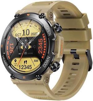 K56Pro 1.39 Inch Heart Rate/Blood Pressure/Blood Oxygen Monitoring Smart Calling Watch (Gray)