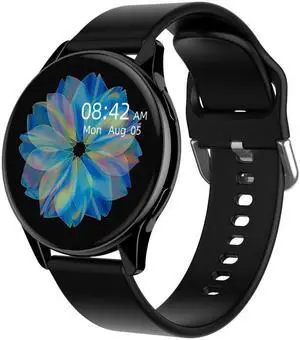 Lokmat T2 Pro 1.28 inch IPS Touch Screen Waterproof Smart Watch, Support Heart Rate / Blood Pressure Monitor (Black)