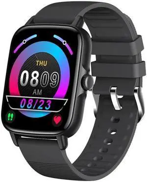 KT58 IP67 1.69 inch Color Screen Smart Watch (Black)