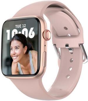 W7 1.8 inch Color Screen Smart Watch, Support Heart Rate Monitoring/Blood Pressure Monitoring (Pink)