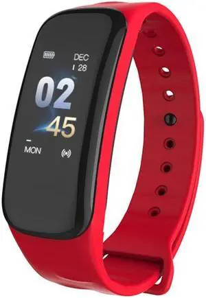 TLW B1 Plus Fitness Tracker 0.96 inch Color Screen Bluetooth 4.0 Wristband Smart Bracelet, IP67 Waterproof, Support Sports Mode / Heart Rate Monitor / Sleep Monitor / Information Reminder (R