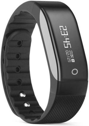 SMA07 Fitness Tracker OLED Bluetooth Smart Bracelet, IP67 Waterproof, Support Activity Tracker / Heart Rate Monitor / Anti-lost / Sedentary Alert (Black)