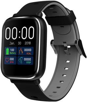 Q58S 1.3 inch TFT Touch Screen IP67 Waterproof Smartwatch, Support Call Reminder/ Heart Rate Monitoring /Blood Pressure Monitoring/ Sleep Monitoring (Grey)