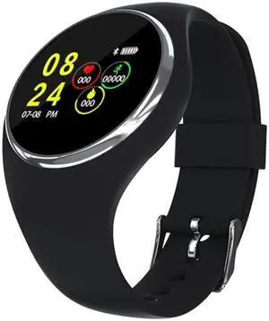 DK01 1.0 inch TFT Color Screen IP67 Waterproof Bluetooth Smartwatch, Support Call Reminder/ Heart Rate Monitoring /Blood Pressure Monitoring/ Sleep Monitoring (Black)