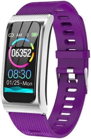 AK12 1.14 inch IPS Color Screen Smart Watch IP68 Waterproof,Silicone Watchband,Support Call Reminder /Heart Rate Monitoring/Blood Pressure Monitoring/Sleep Monitoring/Predict Menstrual Cycle