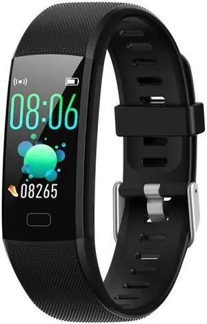 Y10 0.96 inch TFT Color Screen Smart Bracelet, Support Call Reminder/ Heart Rate Monitoring /Blood Pressure Monitoring/ Sleep Monitoring/Blood Oxygen Monitoring (Black)