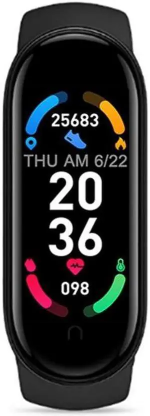 M7 Sports Smart Bracelet, Support Heart Rate Monitoring & Blood Pressure Monitoring & Sleep Monitoring & Sedentary Reminder, Type:Linear Charging Linear Charging (Black)