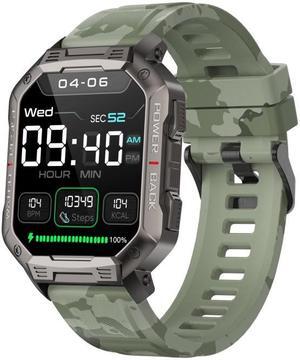 NX3 1.83 inch Color Screen Smart Watch,Support Heart Rate Monitoring/Blood Pressure Monitoring (Green)