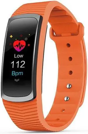 SMA-B3 Fitness Tracker 0.96 inch Bluetooth Smart Bracelet, IP67 Waterproof, Support Activity Traker / Heart Rate Monitor / Blood Pressure Monitor / Remote Capture (Orange)
