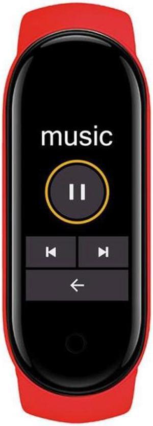 M7 Sports Smart Bracelet, Support Heart Rate Monitoring & Blood Pressure Monitoring & Sleep Monitoring & Sedentary Reminder, Type:Linear Charging Linear Charging (Red)