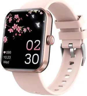 F57L 1.91 inch Color Screen Smart Watch,Support Heart Rate Monitoring / Blood Pressure Monitoring (Pink)